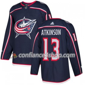 Adidas Maillot de Hockey Columbus Blue Jacket Cam Atkinson 13 2017-2018 Navy Authentic - Homme